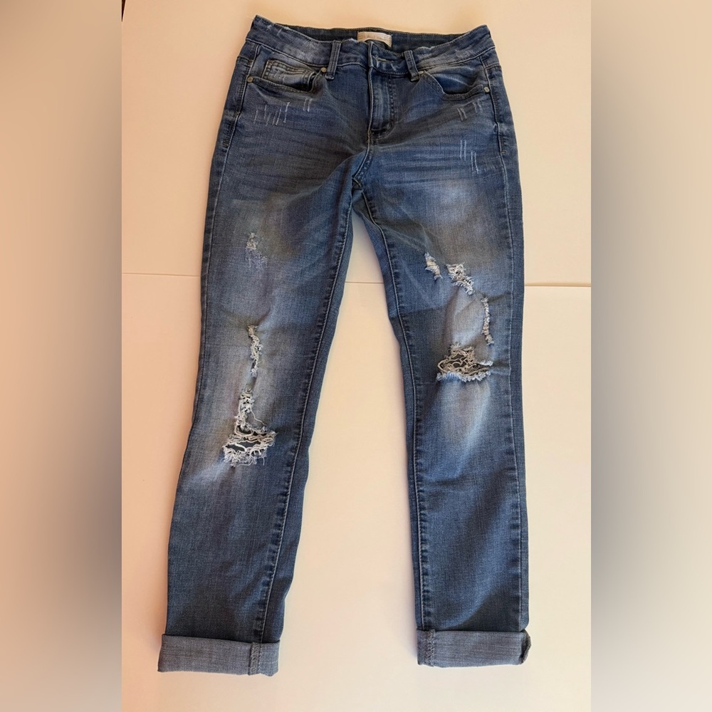 Altar’d State Distressed Blue Women's Jeans